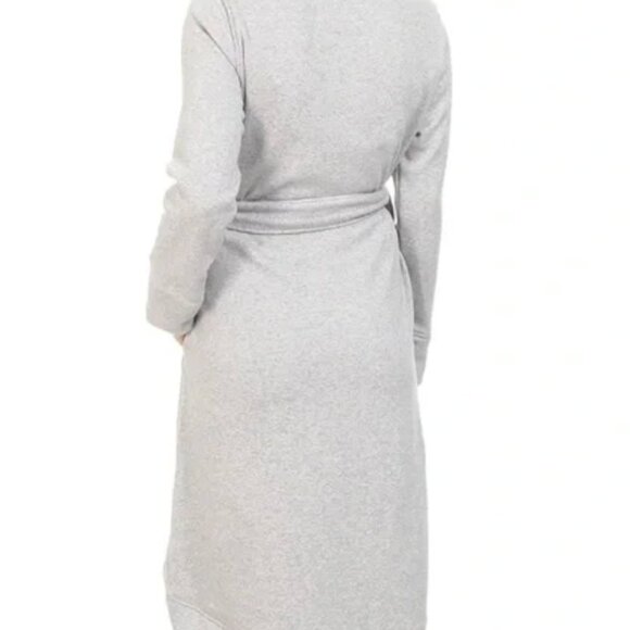 UGG Heather Duffield II Wrap Robe size 2X Grey Silver Heather gently used - Picture 8 of 8